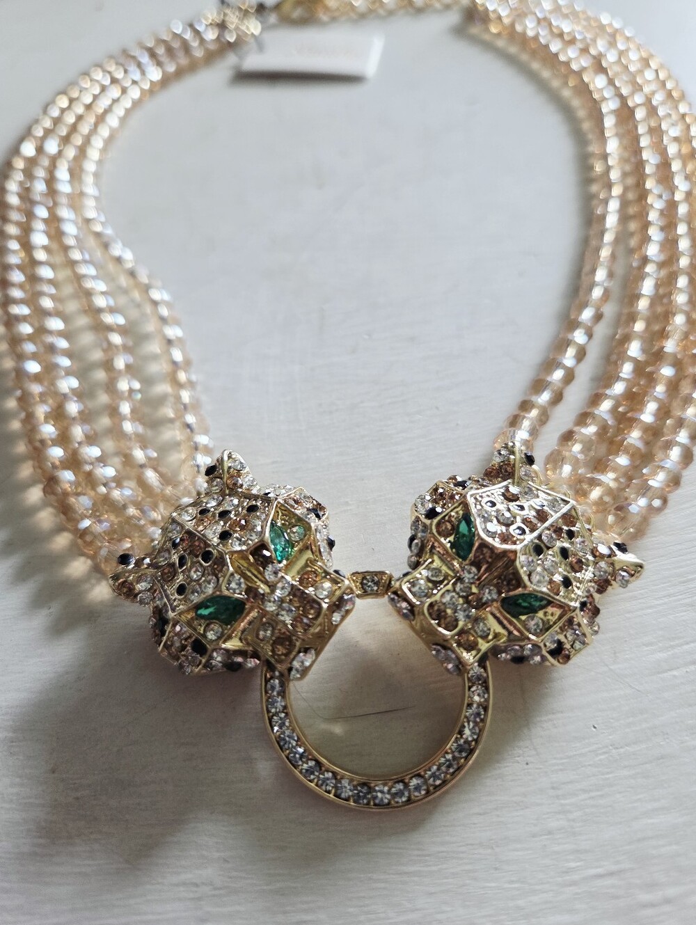 NWT Natasha Panther Necklace - Picture 3 of 7